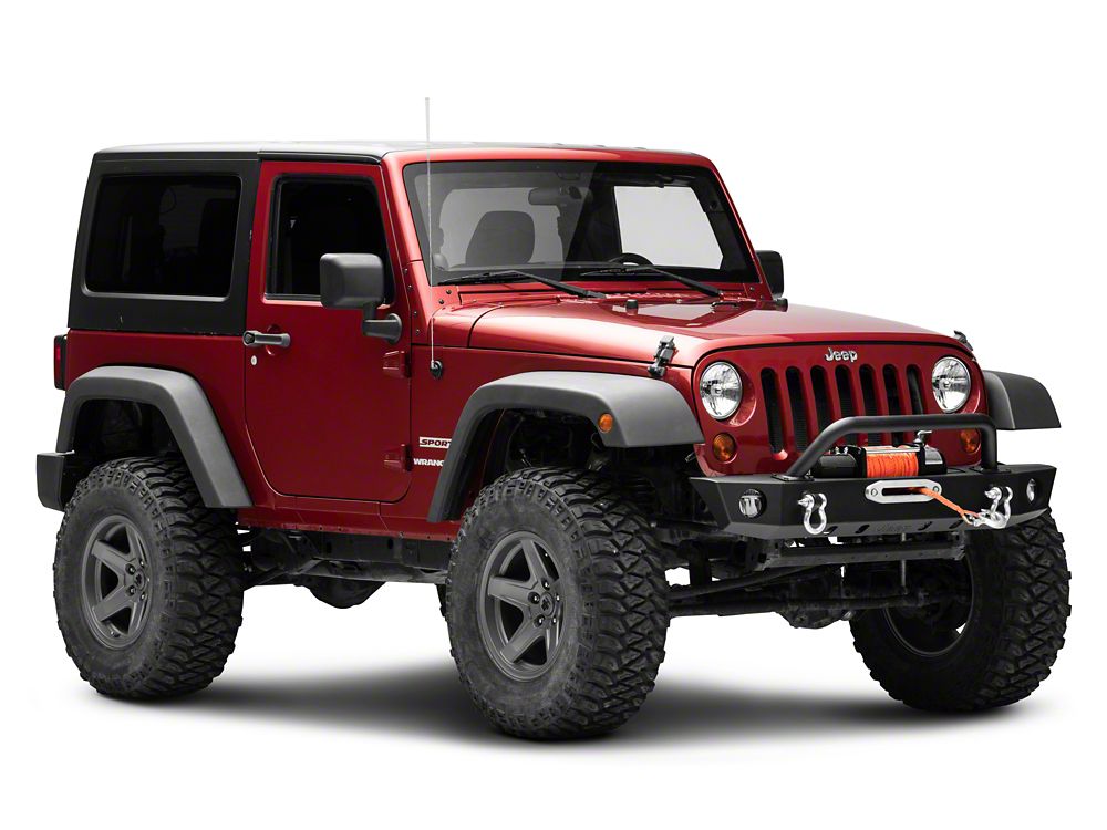 Jeep Licensed by RedRock Trekker Front Bumper with Jeep Logo (07-18 ...