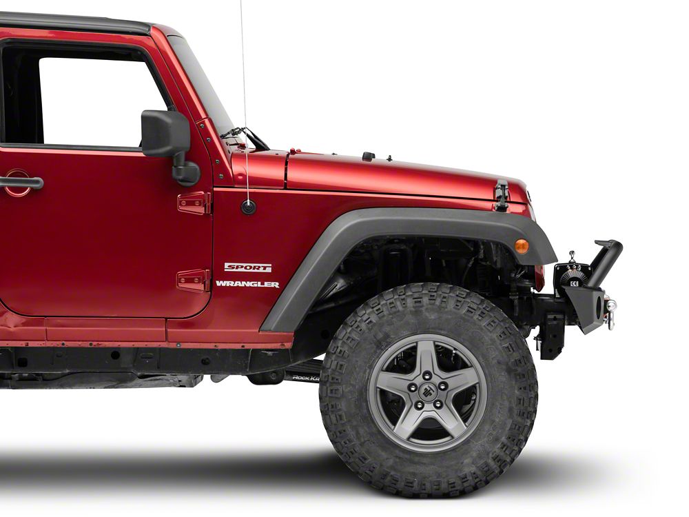 Jeep Licensed by RedRock Trekker Front Bumper with Jeep Logo (07-18 ...