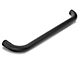 Jeep Licensed by RedRock 3-Inch Round Side Step Bars with Jeep Logo; Textured Black (87-06 Jeep Wrangler YJ & TJ, Excluding Unlimited)