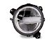 Raxiom Axial Series 9-Inch LED Headlights; Black Housing; Clear Lens (18-24 Jeep Wrangler JL w/ Factory Halogen Headlights)