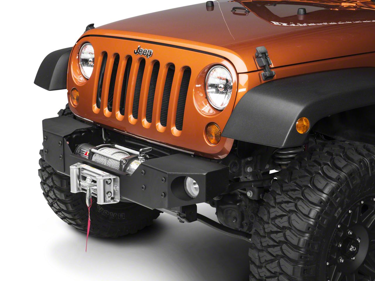 Rough Country Jeep Wrangler Modular Front Winch Plate Bumper 1062 (07
