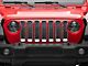 Grille Overlay; Chrome (18-24 Jeep Wrangler JL Sahara, Sport)