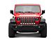 Grille Overlay; Chrome (18-24 Jeep Wrangler JL Sahara, Sport)