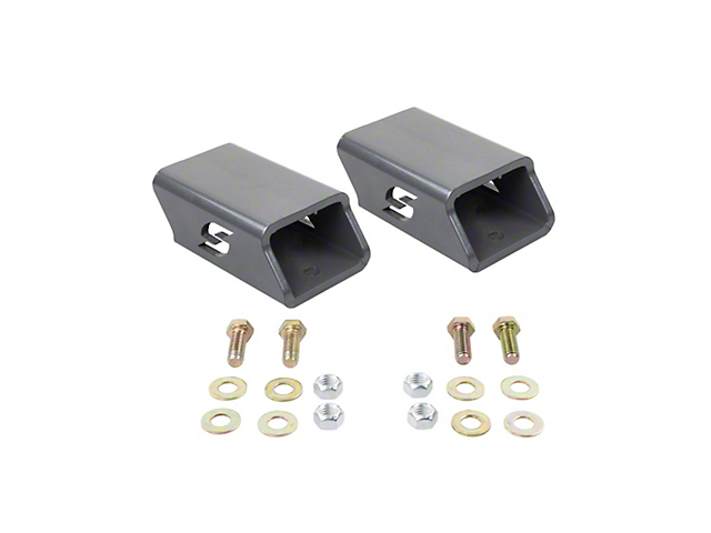 Synergy Manufacturing Rear Bump Stop Spacer Kit; 2-Inch (07-22 Jeep Wrangler JK & JL)