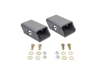 Synergy Manufacturing Rear Bump Stop Spacer Kit; 2-Inch (07-24 Jeep Wrangler JK & JL)