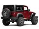Jeep Licensed by RedRock Slim Fender Flares with Jeep Logo; Front (07-18 Jeep Wrangler JK)