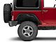 Jeep Licensed by RedRock Slim Fender Flares with Jeep Logo; Rear (07-18 Jeep Wrangler JK)