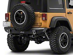 Officially Licensed Jeep HD Rear Bumper with LED Jeep Logo Backlight (07-18 Jeep Wrangler JK)