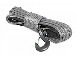 Rough Country Synthetic Winch Rope; Gray
