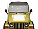 Jeep Licensed by RedRock Wrangler Hood Decal; Silver (97-06 Jeep Wrangler TJ)