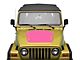 Jeep Licensed by RedRock Wrangler Hood Decal; Pink (97-06 Jeep Wrangler TJ)