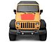 Jeep Licensed by RedRock Rubicon Hood Decal; Red (07-18 Jeep Wrangler JK)