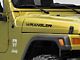 Jeep Licensed by RedRock Wrangler Hood Logo; Black (97-06 Jeep Wrangler TJ)