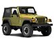 Jeep Licensed by RedRock Wrangler Hood Logo; Red (97-06 Jeep Wrangler TJ)