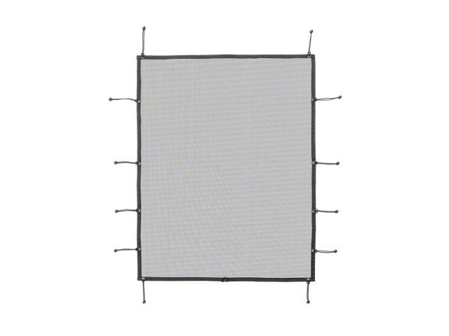 Mesh Shade Top; Black (97-06 Jeep Wrangler TJ, Excluding Unlimited)