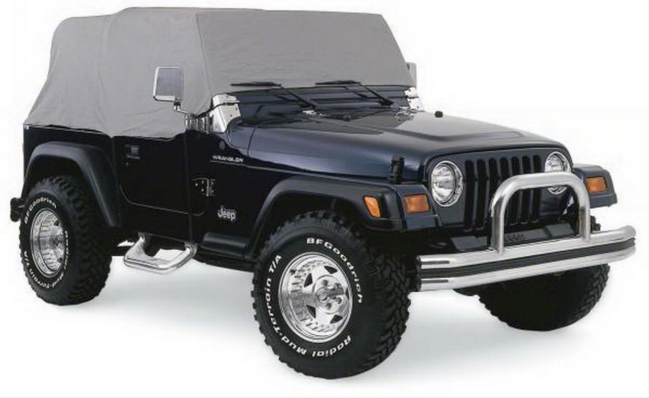 Waterproof Cab Cover; Gray (76-86 Jeep CJ7)