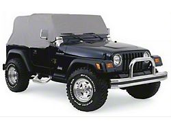 Waterproof Cab Cover; Gray (76-86 Jeep CJ7)