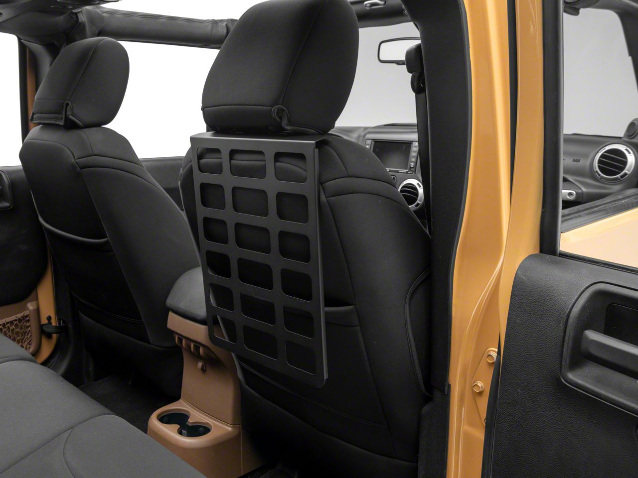RedRock Jeep Wrangler Rear Seat Molle Panel J165213 (0718 Jeep Wrangler JK 4Door) Free Shipping