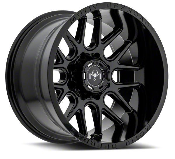 Motiv Offroad Magnus Gloss Black 5-Lug Wheel; 18x9; 18mm Offset (07-13 Tundra)