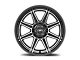 Motiv Offroad Balast Gloss Black with Chrome Accents Wheel; 17x9 (20-24 Jeep Gladiator JT)