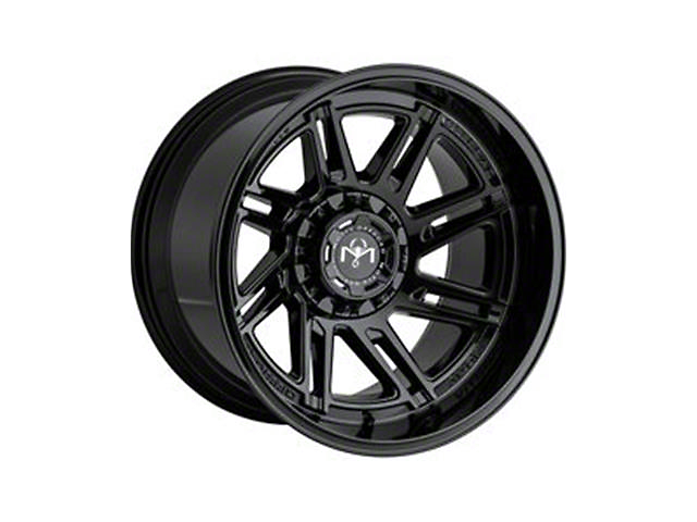 Motiv Offroad Millenium Series Gloss Black Wheel; 17x9 (20-23 Jeep Gladiator JT)