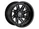 Motiv Offroad Millenium Series Gloss Black Wheel; 17x9 (07-18 Jeep Wrangler JK)