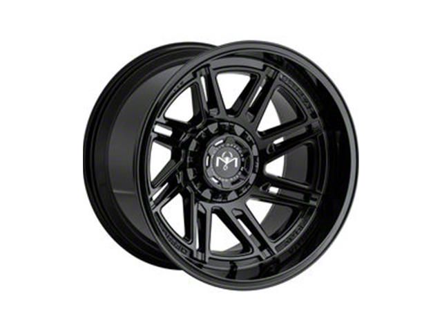 Motiv Offroad Millenium Series Gloss Black Wheel; 20x10 (18-24 Jeep Wrangler JL)