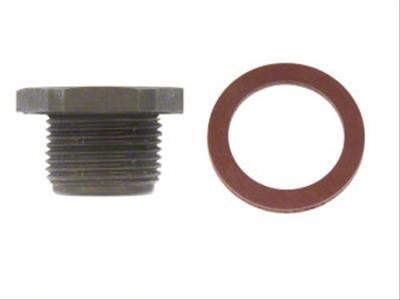 Transfer Case Standard Oil Pan Drain Plug; M22-1.50; Head Size 30mm (87-95 Jeep Wrangler YJ)