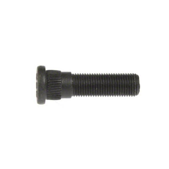 Jeep Wrangler 1/220 Serrated Wheel Studs; 0.627Inch Knurl; 115/16