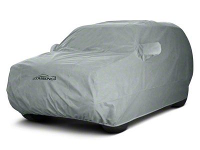 Coverking Coverbond Car Cover; Gray (04-06 Jeep Wrangler TJ Unlimited)