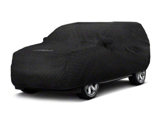 Coverking Moving Blanket Indoor Car Cover; Black (18-24 Jeep Wrangler JL 4-Door w/ Fastback Soft Top)
