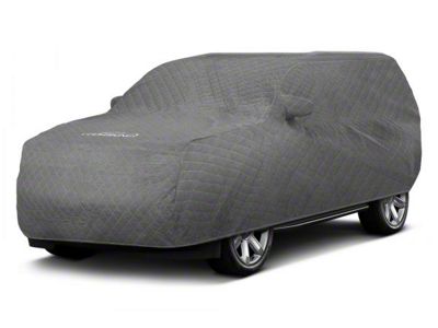 Coverking Moving Blanket Indoor Car Cover; Gray (18-24 Jeep Wrangler JL 4-Door w/ Fastback Soft Top)