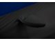 Coverking Satin Stretch Indoor Car Cover; Black/Impact Blue (97-06 Jeep Wrangler TJ, Excluding Unlimited)