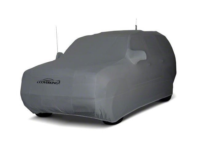 Coverking Satin Stretch Indoor Car Cover; Metallic Gray (87-95 Jeep Wrangler YJ Islander)