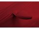 Coverking Satin Stretch Indoor Car Cover; Pure Red (87-95 Jeep Wrangler YJ, Excluding Islander)