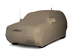 Coverking Satin Stretch Indoor Car Cover; Sahara Tan (97-06 Jeep Wrangler TJ, Excluding Unlimited)
