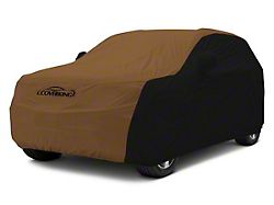 Coverking Stormproof Car Cover; Black/Tan (87-95 Jeep Wrangler YJ, Excluding Islander)