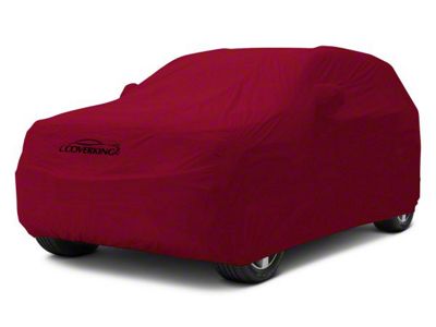 Coverking Stormproof Car Cover; Red (18-24 Jeep Wrangler JL 4-Door w/ Fastback Soft Top)