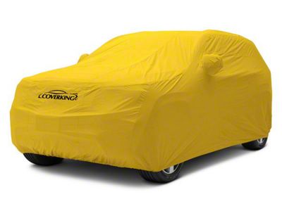 Coverking Stormproof Car Cover; Yellow (87-95 Jeep Wrangler YJ Islander)