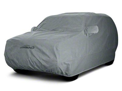 Coverking Triguard Indoor/Light Weather Car Cover; Gray (97-06 Jeep Wrangler TJ, Excluding Unlimited)