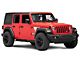 SEC10 Side Accent Flag Decal; White (18-24 Jeep Wrangler JL)