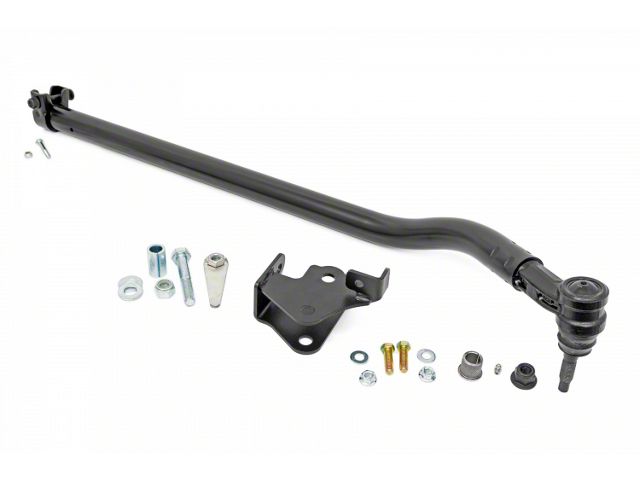 Rough Country High Steer Kit with Track Bar Bracket for 3.50 to 6-Inch Lift Kit (18-24 Jeep Wrangler JL)