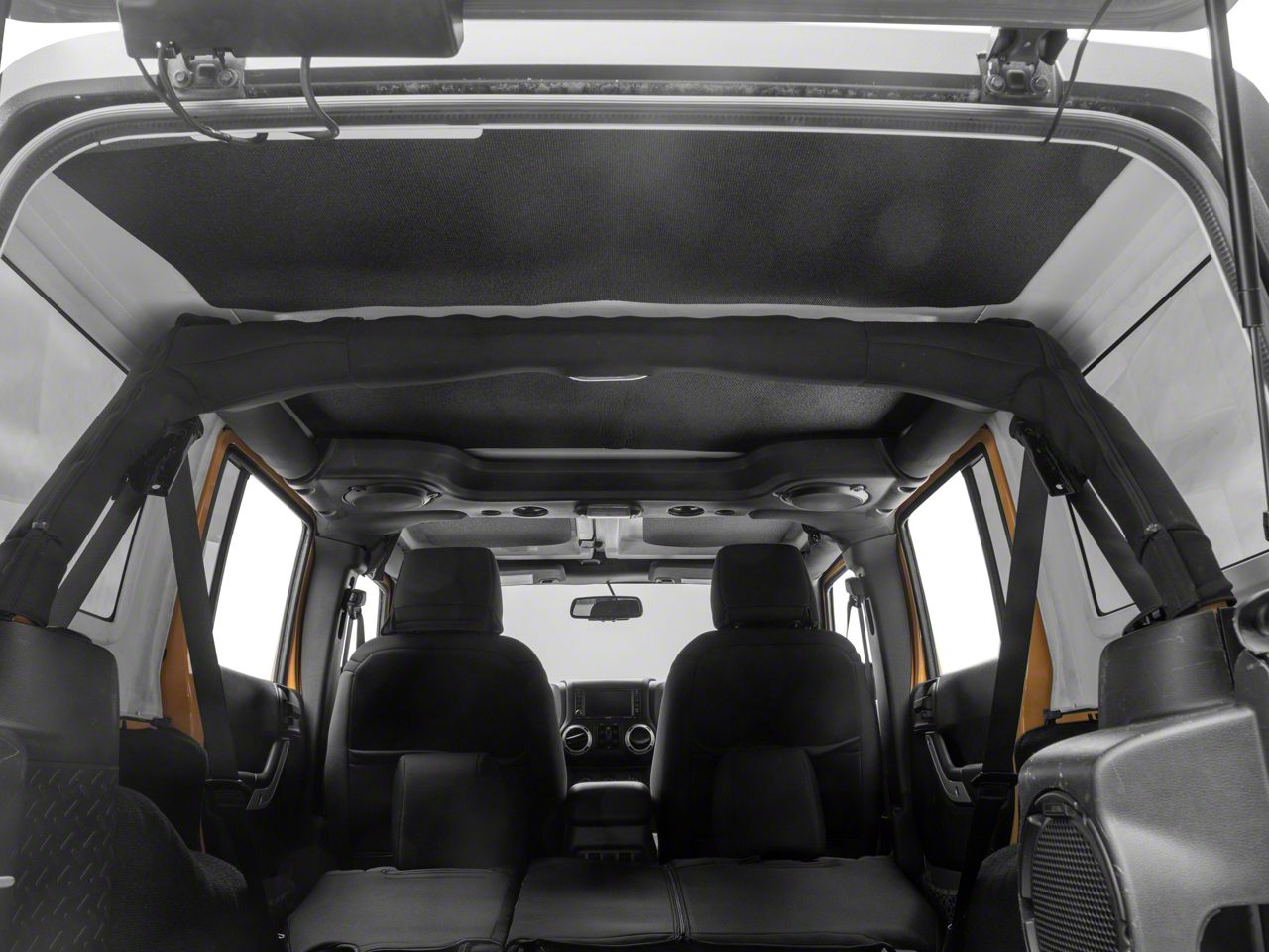 Boom Mat Jeep Wrangler Sound Deadening Headliner Kit; Black Original Finish 50290 (1118 Jeep