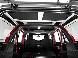 Boom Mat Sound Deadening Headliner Kit; Black Original Finish (18-24 Jeep Wrangler JL 4-Door w/ Hard Top)