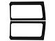 Boom Mat Sound Deadening Rear Side Window Kit; Black Original Finish (18-24 Jeep Wrangler JL 2-Door w/ Hard Top)