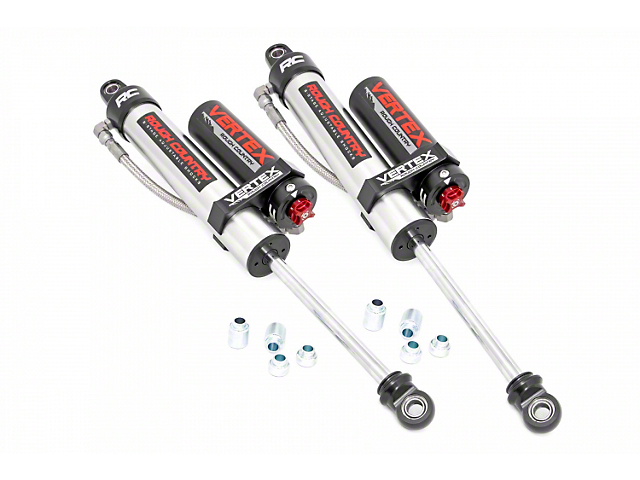 Rough Country Vertex Adjustable Rear Shocks for 6-Inch Lift (20-23 Jeep Gladiator JT)