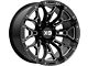 XD Boneyard Gloss Black Milled Wheel; 18x9 (20-24 Jeep Gladiator JT)