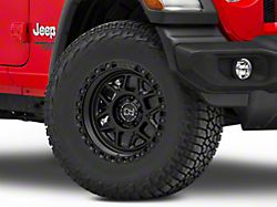 Black Rhino Kelso Matte Black Wheel; 17x9; 0mm Offset (18-26 Jeep Wrangler JL)
