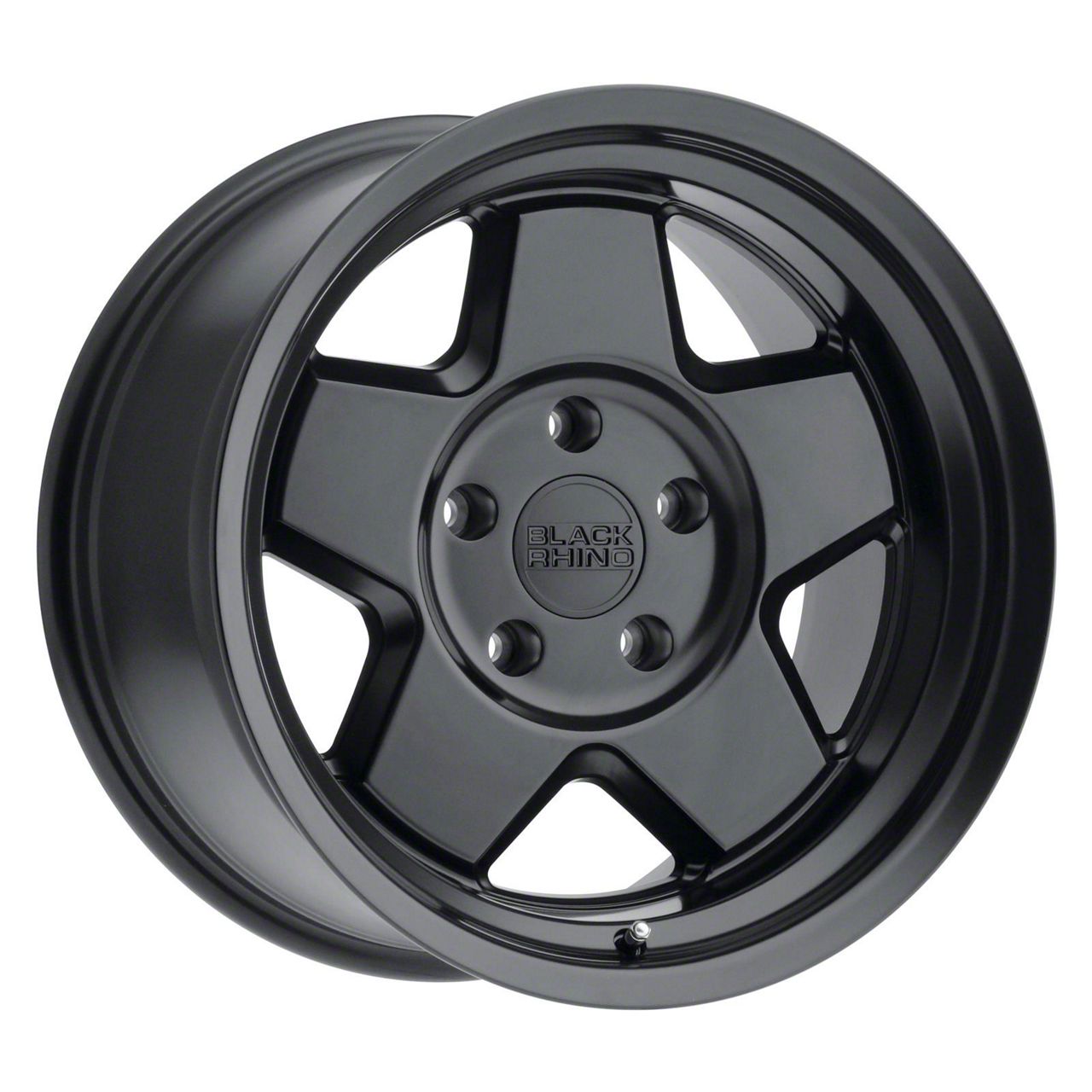 Black Rhino Realm Matte Black Wheel; 17x9.5 (20-23 Jeep Gladiator JT)