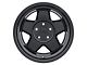 Black Rhino Realm Matte Black Wheel; 18x9.5 (18-24 Jeep Wrangler JL)